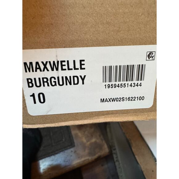 Steve Madden Women's Maxwelle Ankle Boot Burgundy size 10 new - Picture 3 of 10